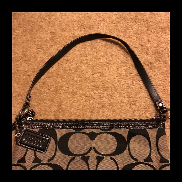 Coach Signature Logo Shoulder Bag - Picture 12 of 13